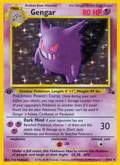 Gengar 5/62 — Pokémon Fossil card