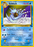 Golduck 35/62 — Pokémon Fossil card