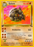 Golem 36/62 — Pokémon Fossil card