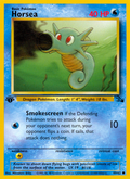 Horsea 49/62 — Pokémon Fossil card