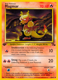 Magmar 39/62 — Pokémon Fossil card