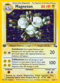 Magneton 11/62 — Pokémon Fossil card