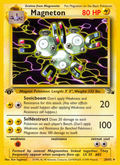 Magneton 26/62 — Pokémon Fossil card