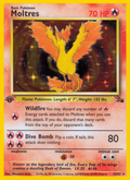 Moltres 12/62 — Pokémon Fossil card