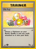 Mr. Fuji 58/62 — Pokémon Fossil card