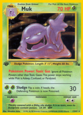 Muk 13/62 — Pokémon Fossil card