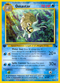 Omastar 40/62 — Pokémon Fossil card