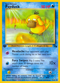 Psyduck 53/62 — Pokémon Fossil card