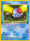 Tentacool 56/62 — Pokémon Fossil card
