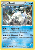 Beartic 22/111 English Pokémon card from Furious Fists (2014)