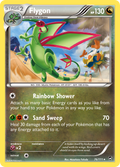 Flygon 76/111 English Pokémon card from Furious Fists (2014)