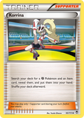 Korrina 95/111 English Pokémon card from Furious Fists (2014)
