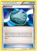 Sail Fossil 98/111 English Pokémon card from Furious Fists (2014)