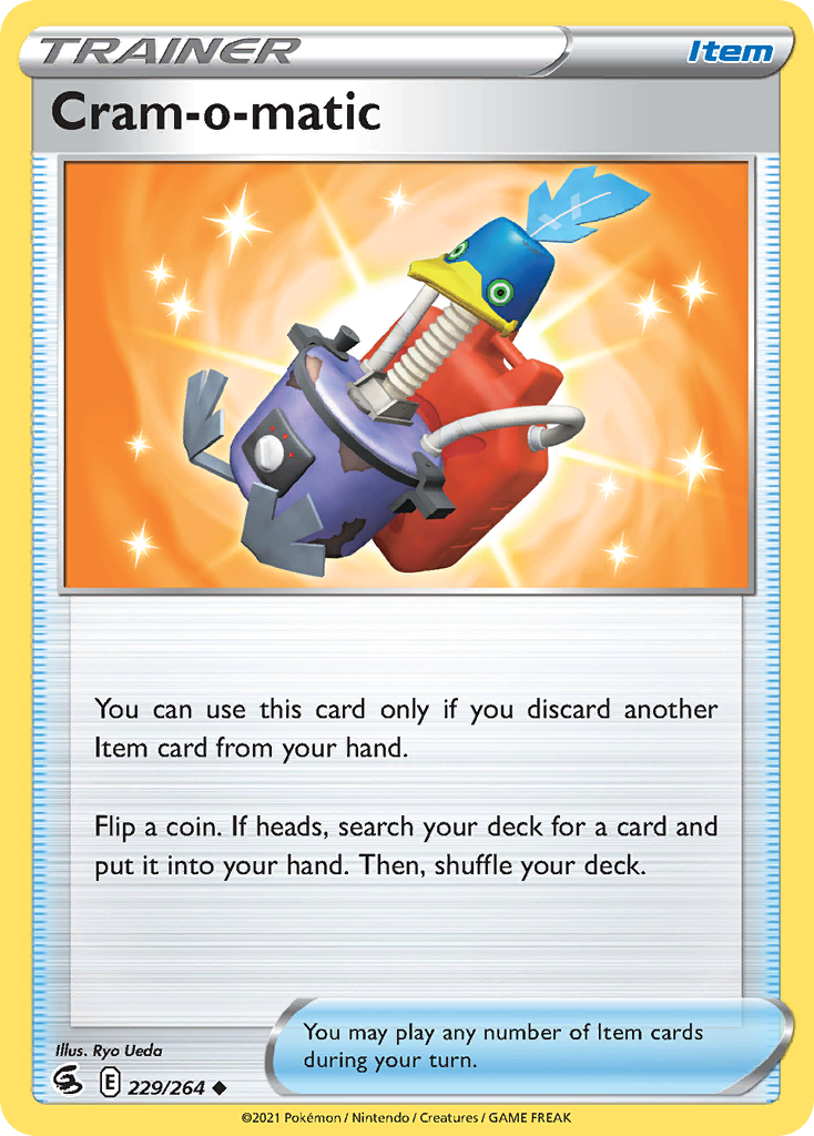 Cram-o-matic 229/264 — English Pokémon Fusion Strike (2021)