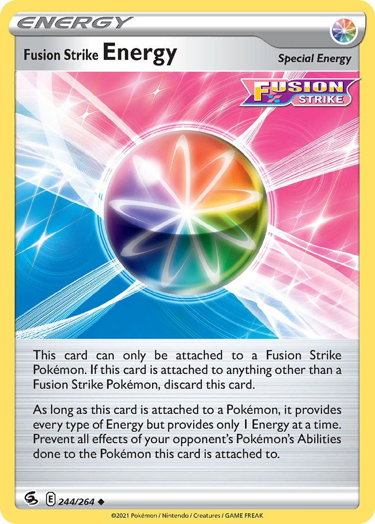 Fusion Strike Energy 244/264 — English Pokémon Fusion Strike (2021)