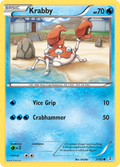 Krabby 21/83 English Pokémon card from Generations (2016)