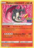 Radiant Charizard 11/78 — English Pokémon GO (2022)