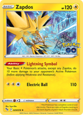 Zapdos 29/78 — English Pokémon GO (2022)