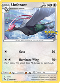 Unfezant 63/78 — English Pokémon GO (2022)