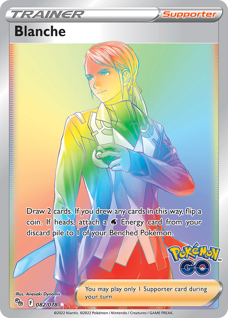 Blanche 82/78 — English Pokémon GO (2022)