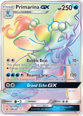 Primarina-GX 149/145 English Pokémon card from Guardians Rising (2017)