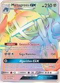 Metagross-GX 157/145 English Pokémon card from Guardians Rising (2017)