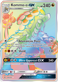Kommo-o-GX 159/145 English Pokémon card from Guardians Rising (2017)