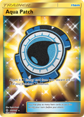 Aqua Patch 161/145 English Pokémon card from Guardians Rising (2017)