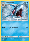Sharpedo 28/145 English Pokémon card from Guardians Rising (2017)