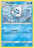 Vanillish 34/145 English Pokémon card from Guardians Rising (2017)