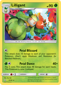 Lilligant 5/145 English Pokémon card from Guardians Rising (2017)