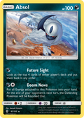 Absol 81/145 English Pokémon card from Guardians Rising (2017)