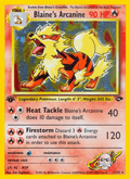 Blaine's Arcanine 1/132 — Pokémon Gym Challenge card