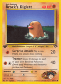 Brock's Diglett 67/132 — Pokémon Gym Challenge card