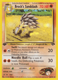 Brock's Sandslash 36/132 — Pokémon Gym Challenge card