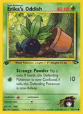 Erika's Oddish 70/132 — Pokémon Gym Challenge card