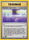 Fuchsia City Gym 114/132 — Pokémon Gym Challenge card