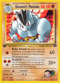 Giovanni's Machoke 42/132 — Pokémon Gym Challenge card