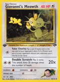 Giovanni's Meowth 43/132 — Pokémon Gym Challenge card