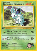 Giovanni's Nidoran ♀ 75/132 — Pokémon Gym Challenge card