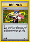 Koga 19/132 — Pokémon Gym Challenge card