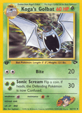 Koga's Golbat 46/132 — Pokémon Gym Challenge card