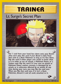 Lt. Surge's Secret Plan 107/132 — Pokémon Gym Challenge card