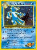 Misty's Golduck 12/132 — Pokémon Gym Challenge card