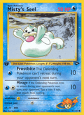 Misty's Seel 91/132 — Pokémon Gym Challenge card
