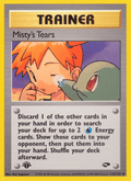 Misty's Tears 118/132 — Pokémon Gym Challenge card