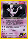 Rocket's Mewtwo 14/132 — Pokémon Gym Challenge card
