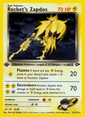 Rocket's Zapdos 15/132 — Pokémon Gym Challenge card
