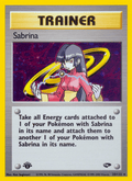 Sabrina 20/132 — Pokémon Gym Challenge card