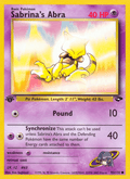 Sabrina's Abra 93/132 — Pokémon Gym Challenge card